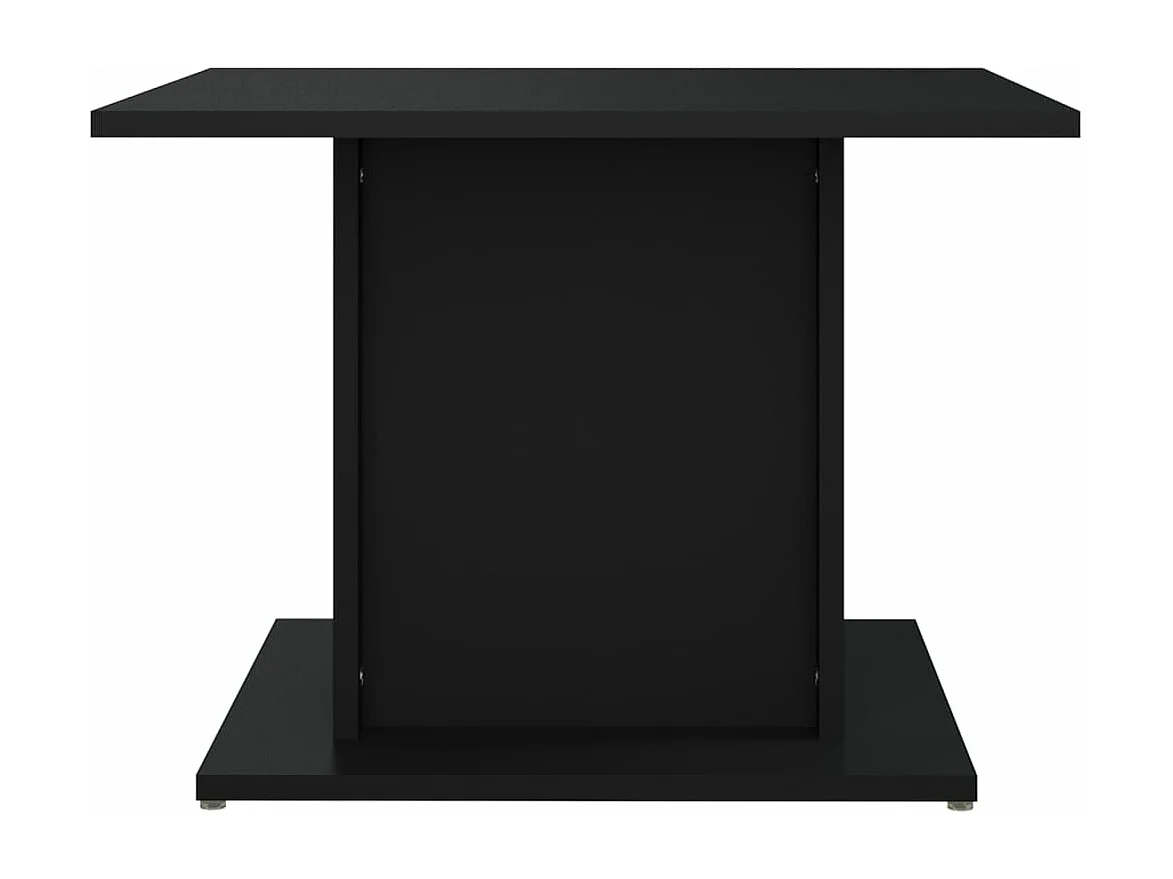 Salontafel 55,5x55,5x40 cm bewerkt hout zwart