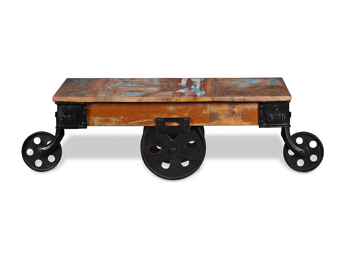 Table basse Bois de récupération 90x45x35 cm