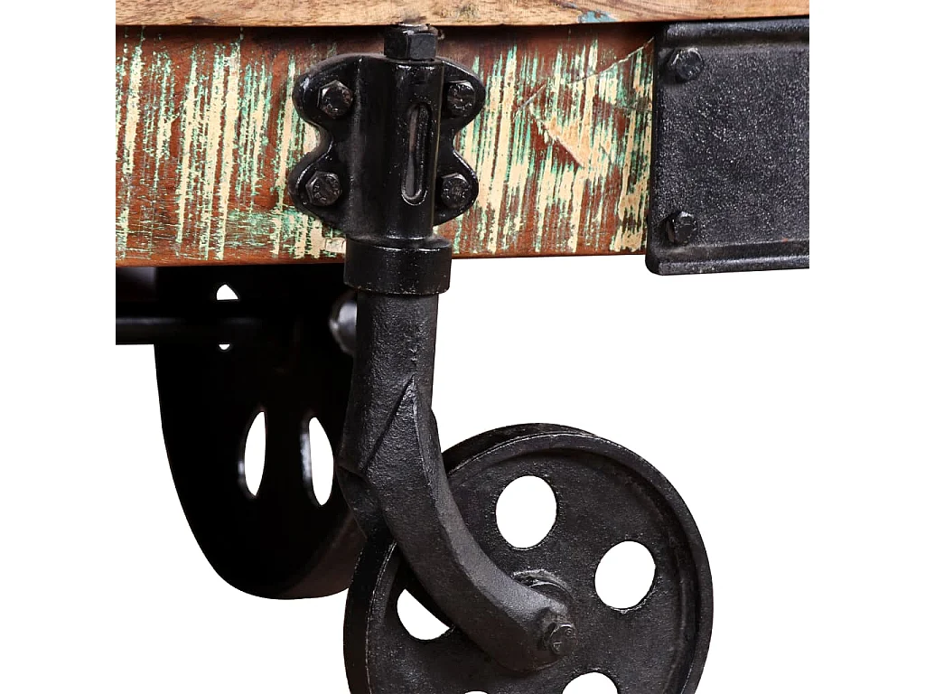 Table basse Bois de récupération 90x45x35 cm