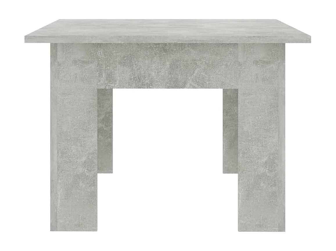Table basse Gris béton 100x60x42 cm Bois d’ingénierie