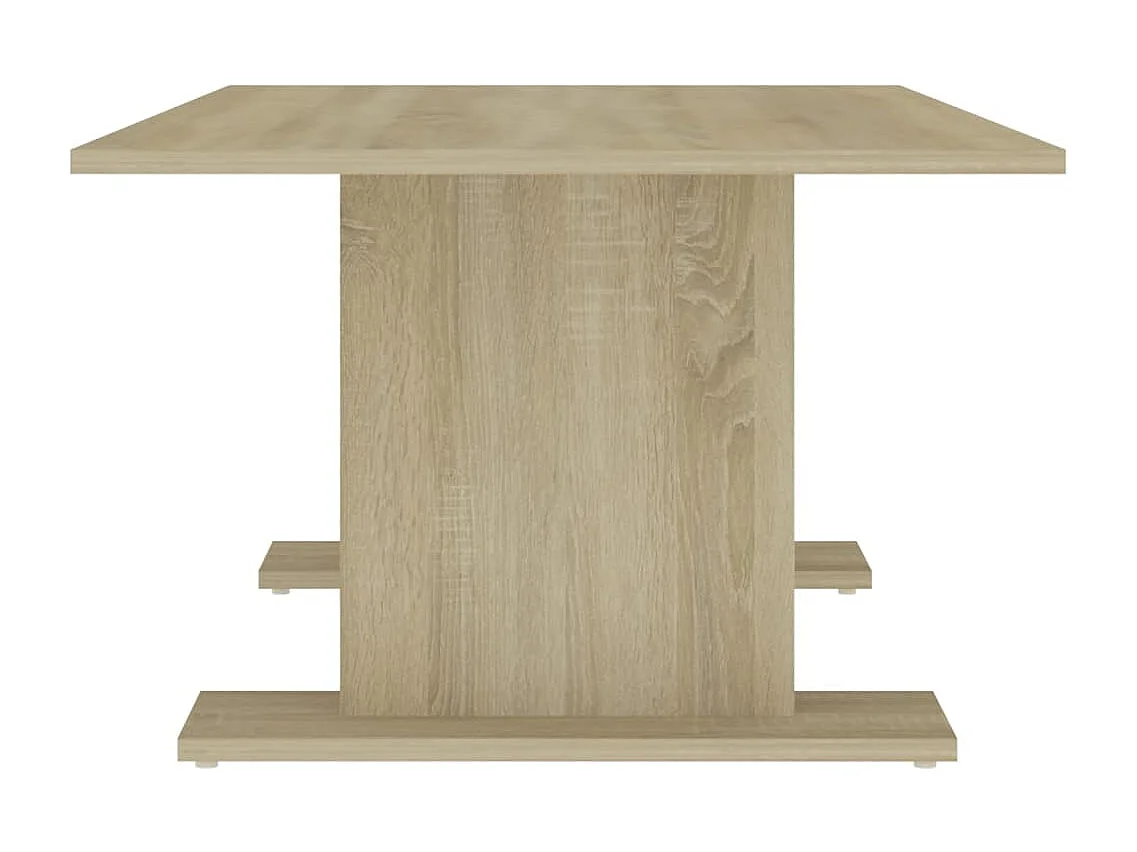 Table basse chêne sonoma 103,5x60x40 cm bois d'ingénierie
