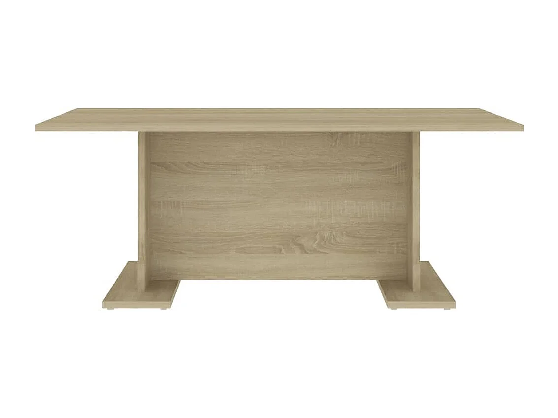 Table basse chêne sonoma 103,5x60x40 cm bois d'ingénierie