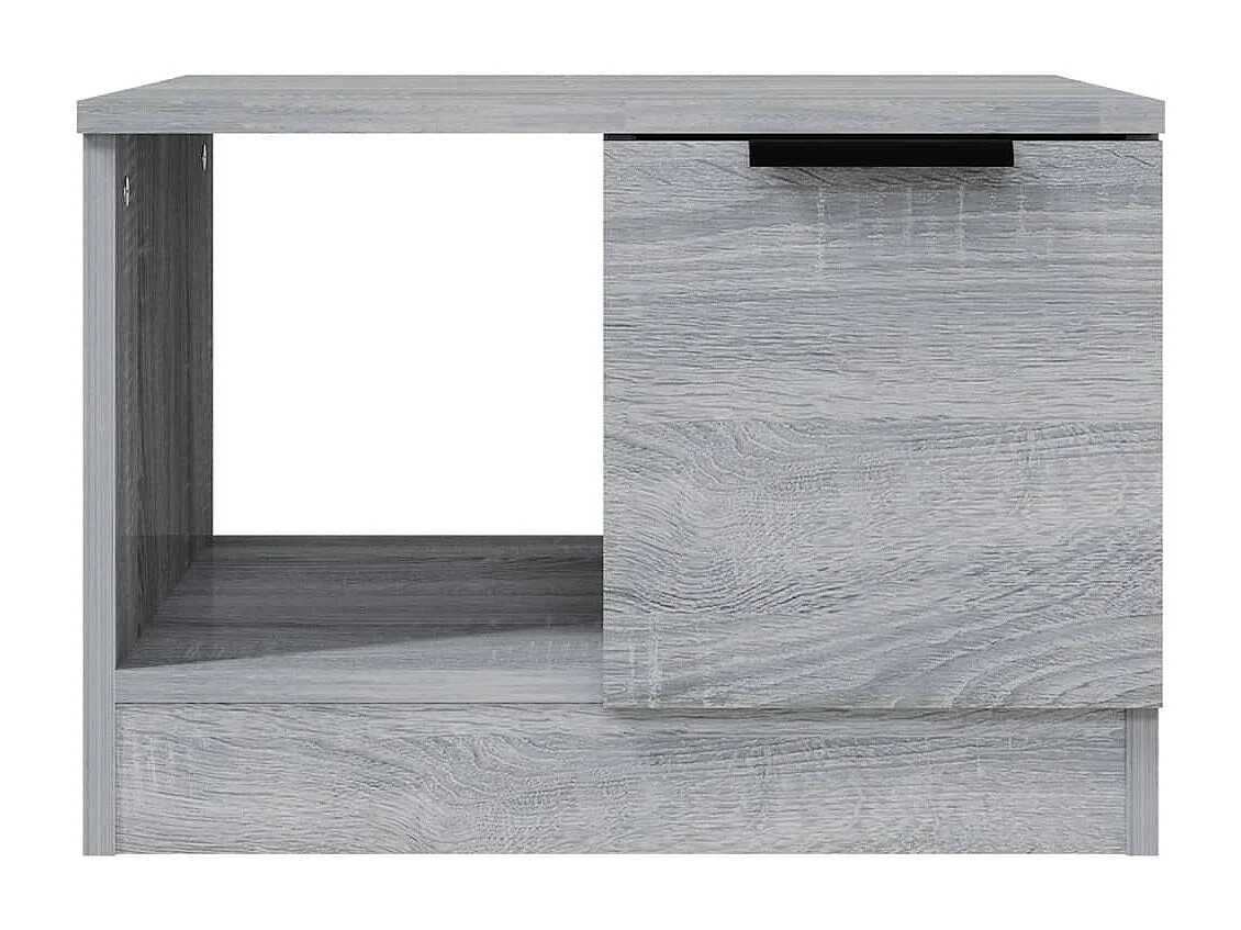 Tavolino da Salotto Grigio Sonoma 50x50x36 cm Legno Multistrato
