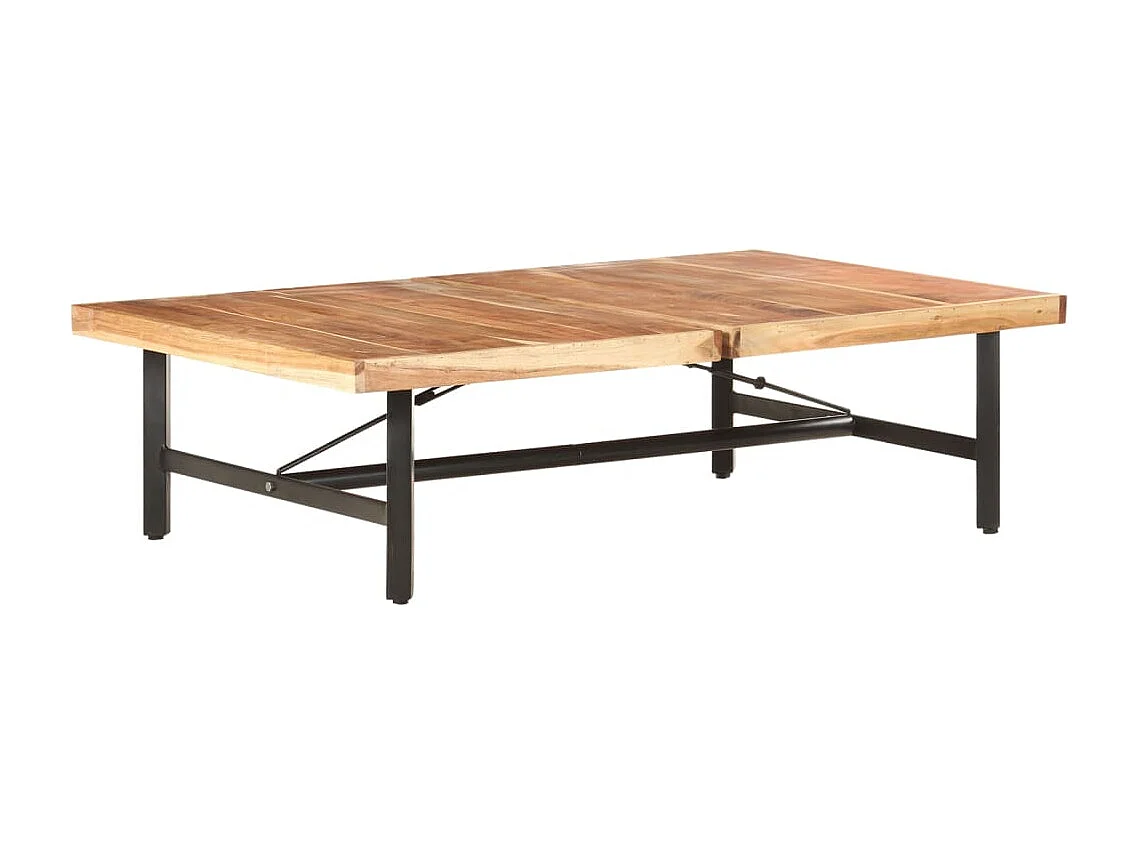Table basse 142x90x42 cm Bois d'acacia massif