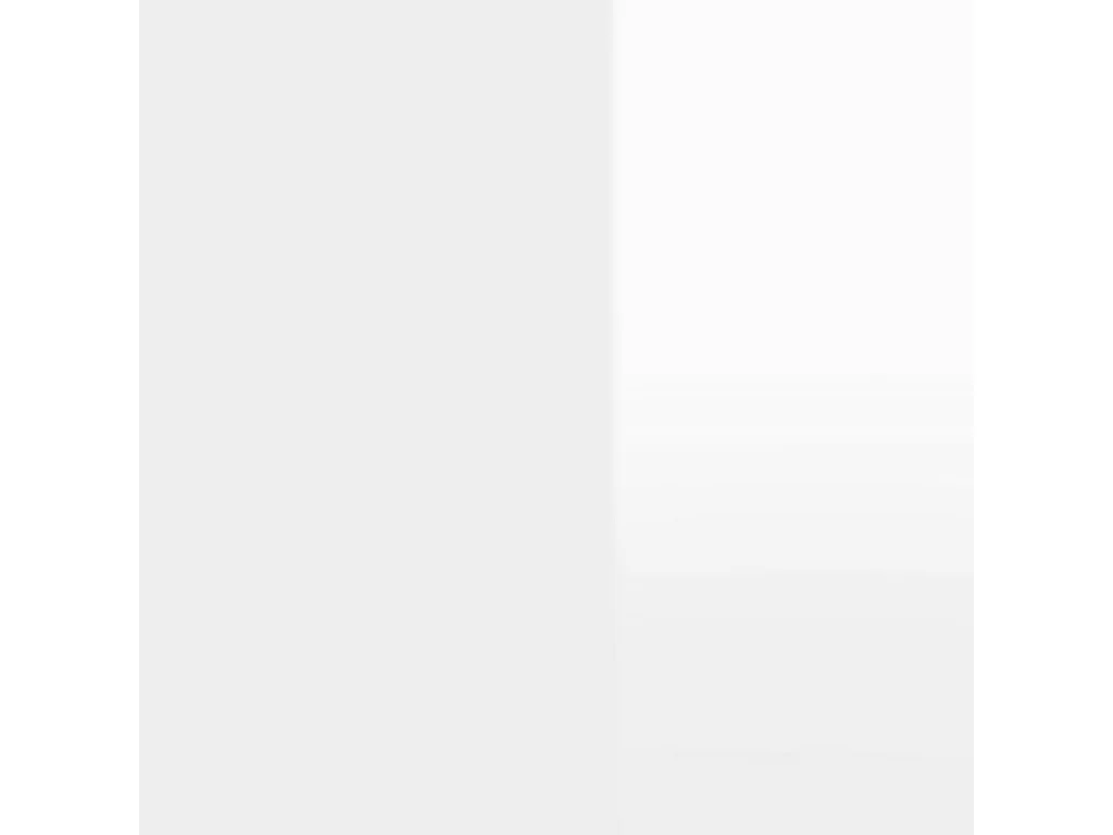 Table basse blanc brillant 60x60x31,5 cm bois d'ingénierie