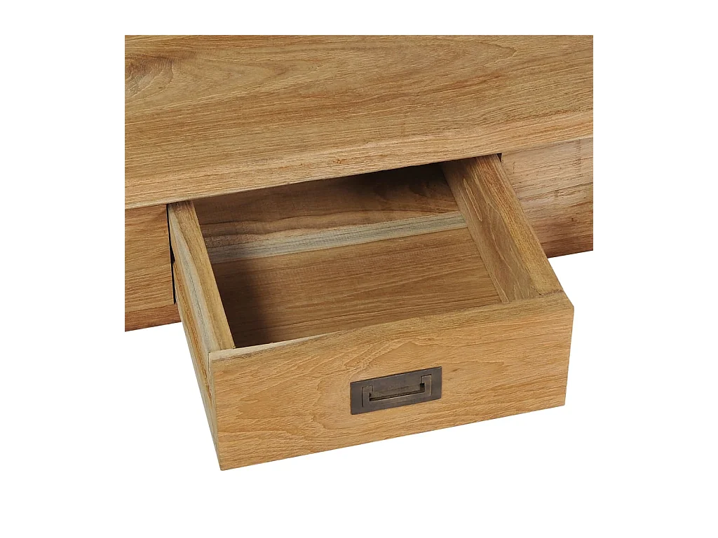 Couchtisch Massivholz Teak 100x60x35 cm