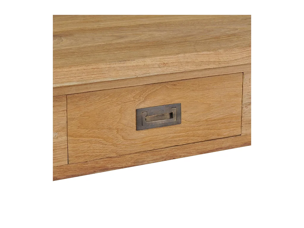 Couchtisch Massivholz Teak 100x60x35 cm