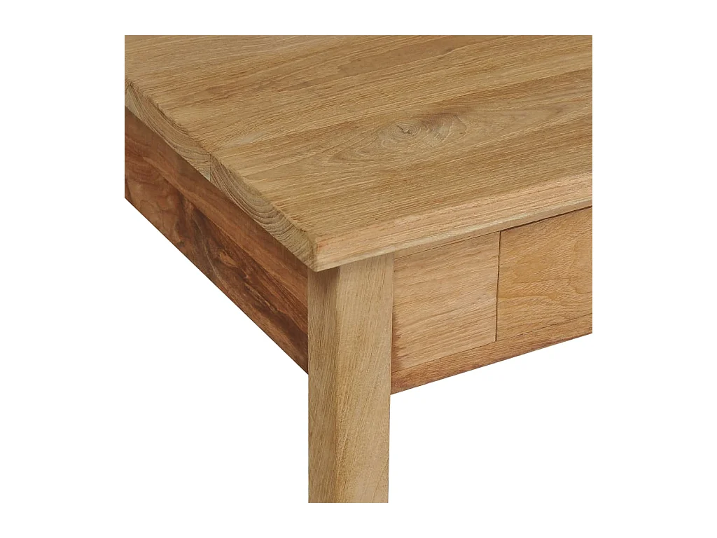 Couchtisch Massivholz Teak 100x60x35 cm