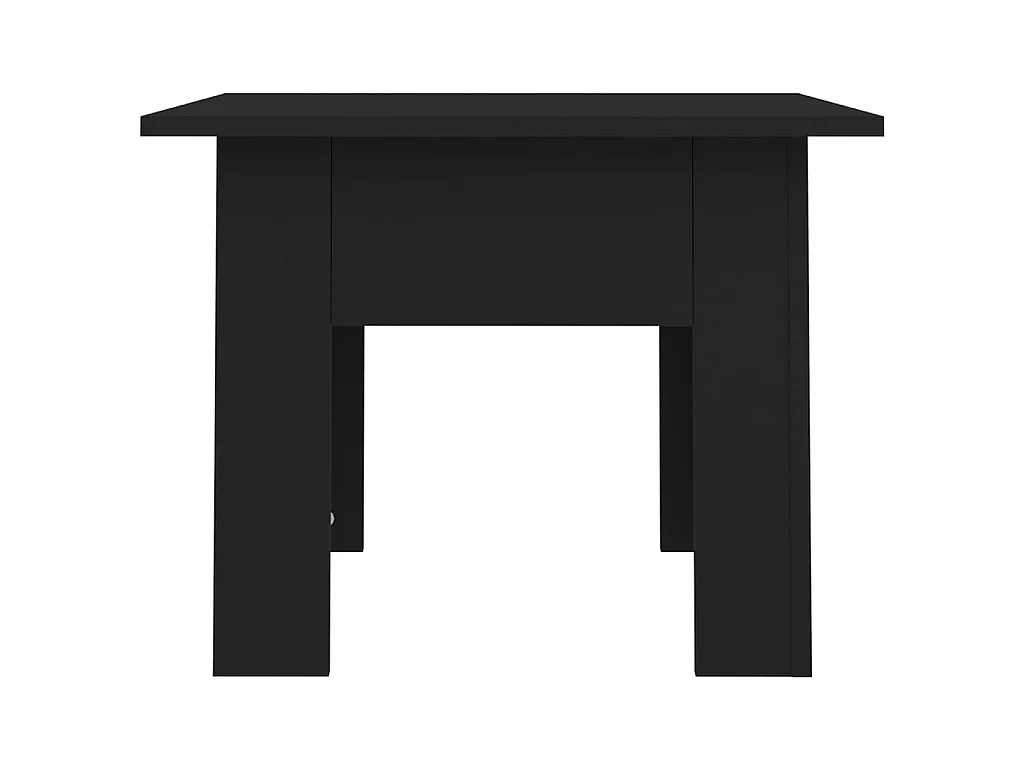 Couchtisch Schwarz 55x55x42 cm Holzwerkstoff