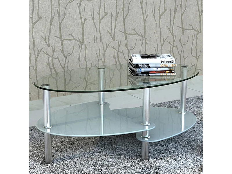 Salontafel met exclusief ontwerp wit