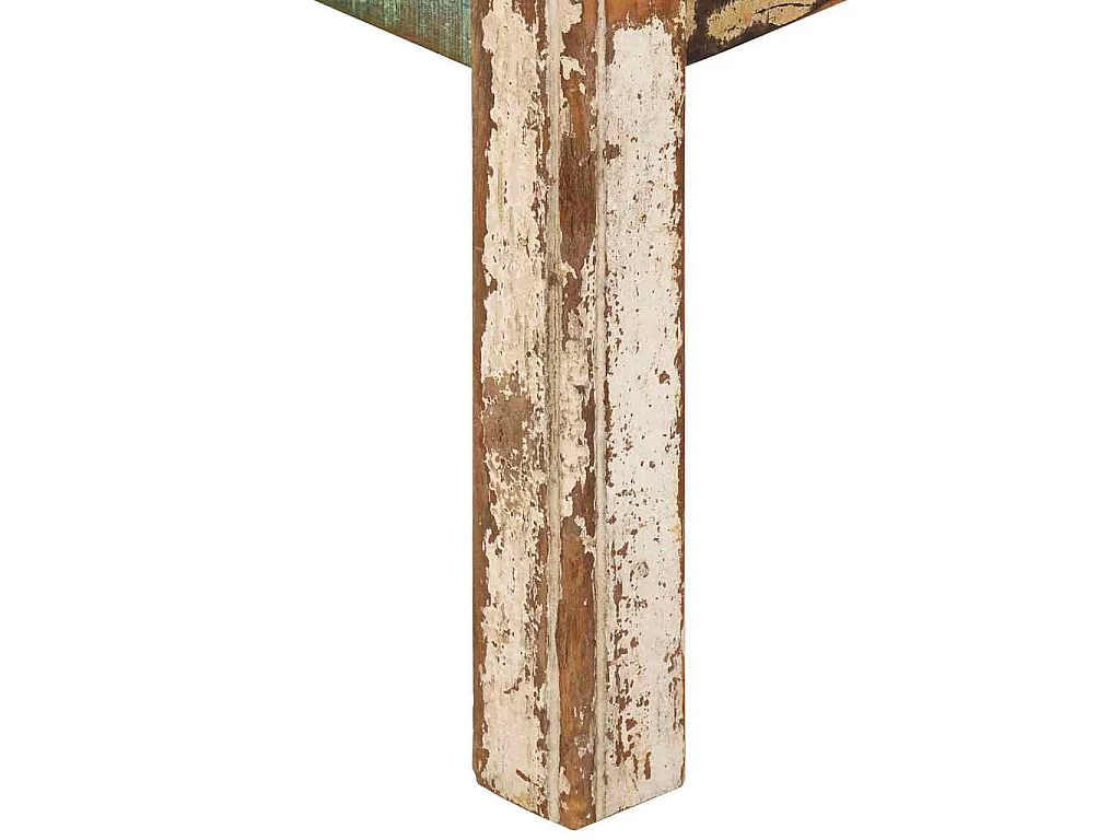 Couchtisch 80x80x40 cm Altholz Massiv