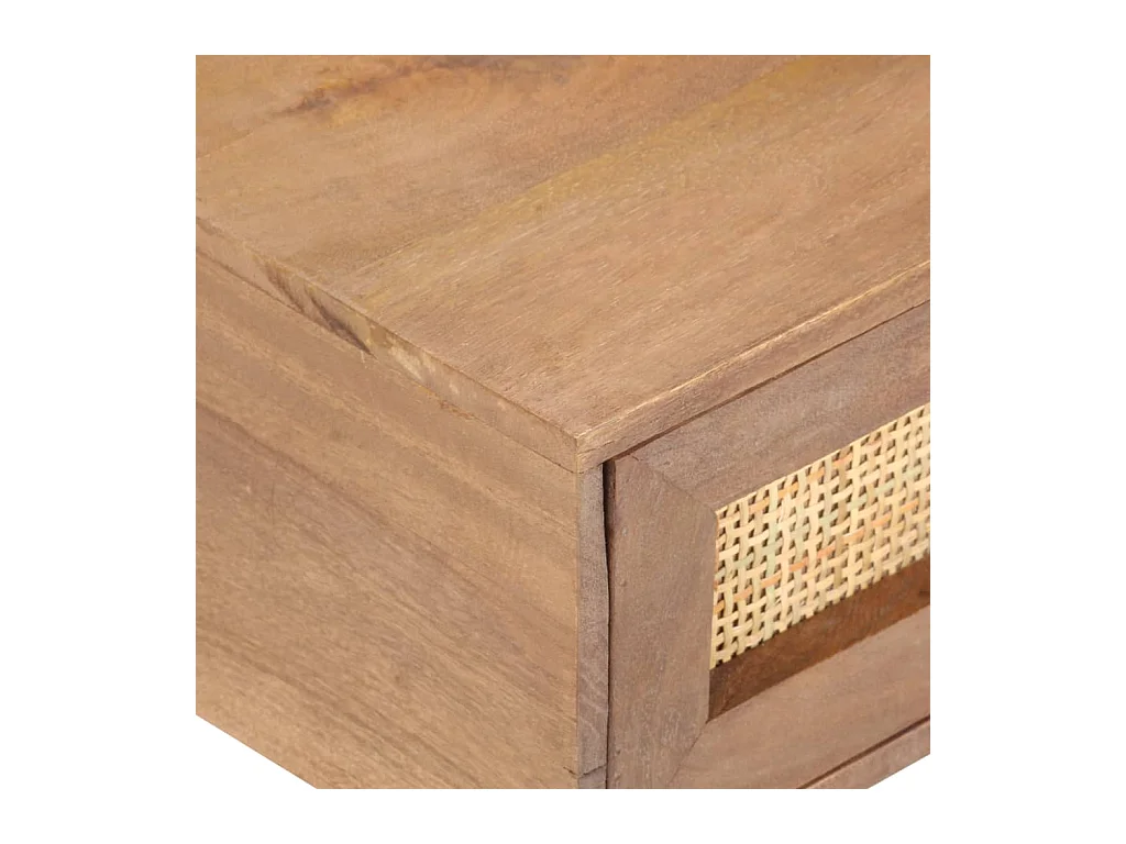 Couchtisch 100x60x40 cm Mango Massivholz