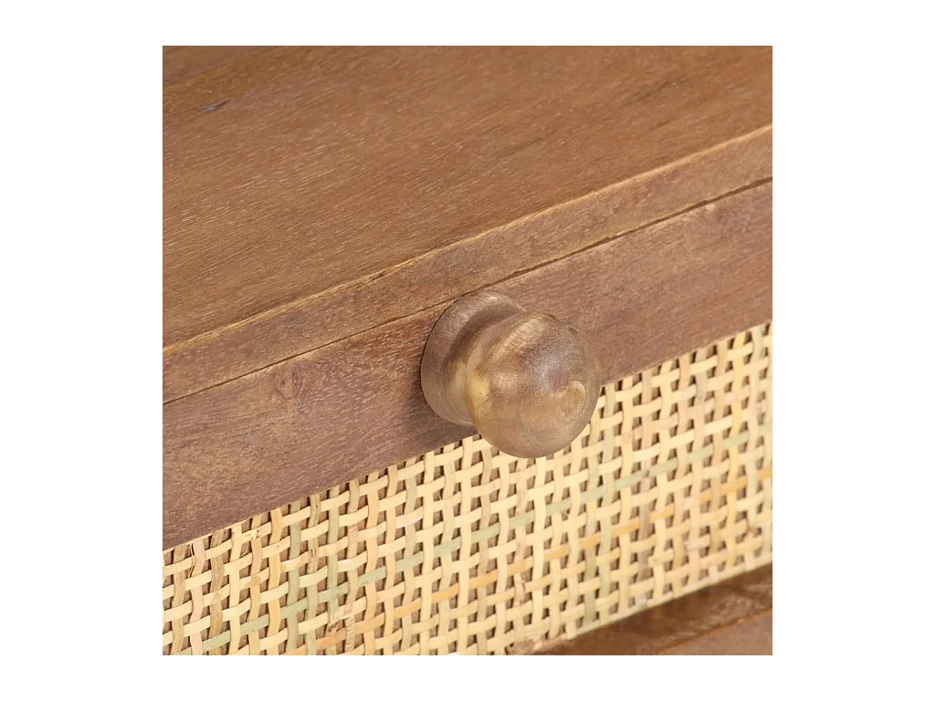 Couchtisch 100x60x40 cm Mango Massivholz