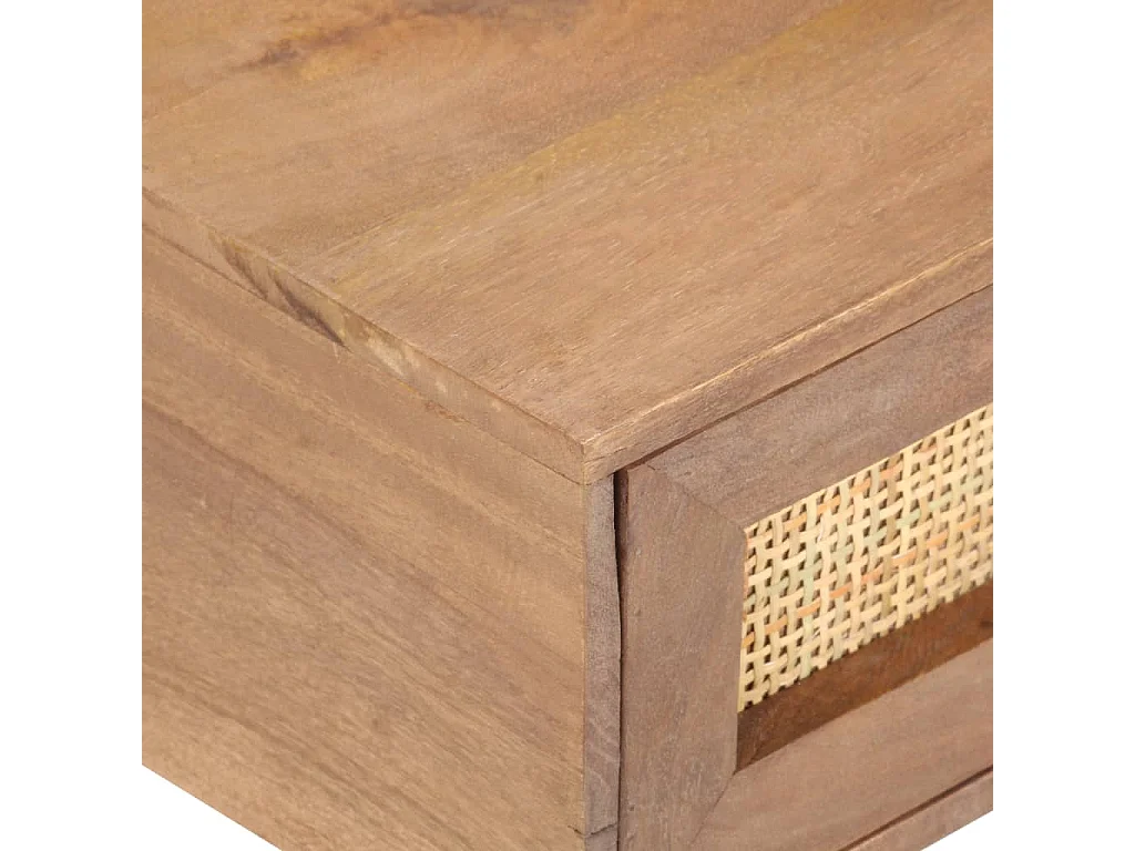 Couchtisch 100x60x40 cm Mango Massivholz