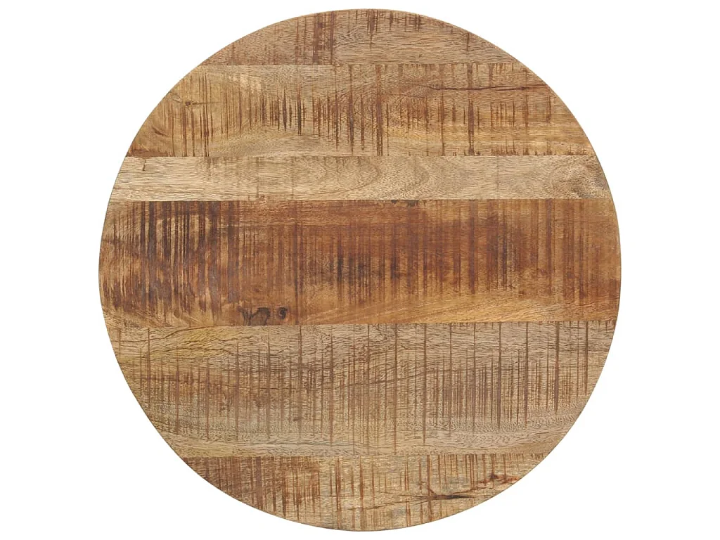 Satztische 2 Stk. Rohes Mangoholz