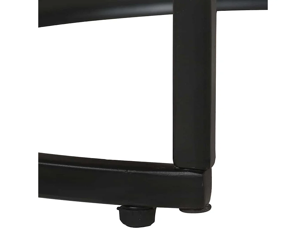 Tables gigognes 2 pcs Bois de manguier brut