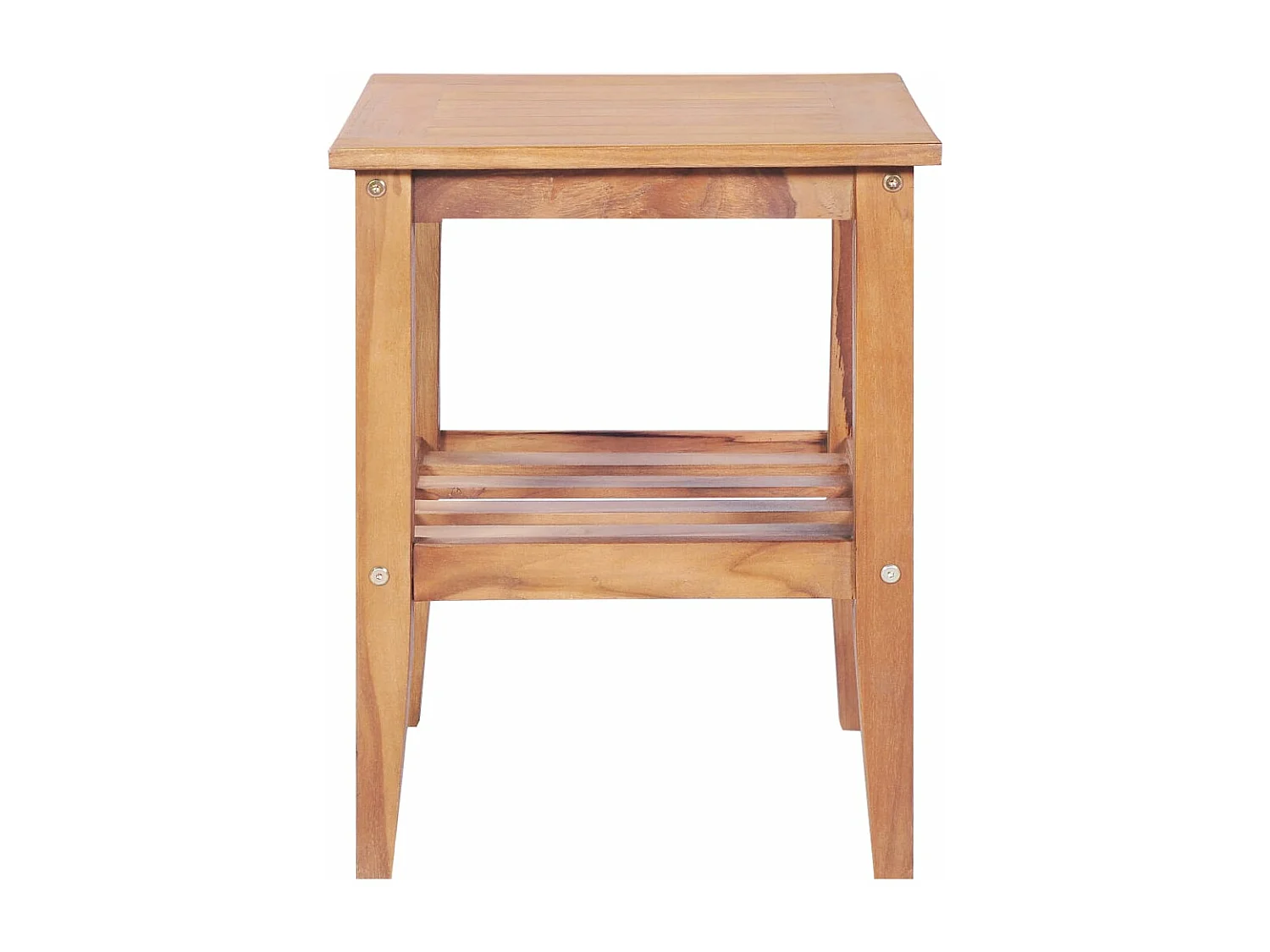 Table basse 40x40x50 cm Carrée Teck solide