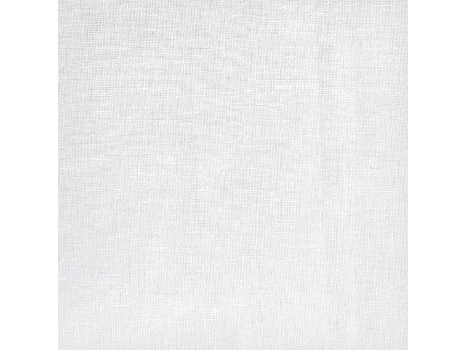 Drap housse blanc 100% lin bonnet 40 cm 160x190 cm
