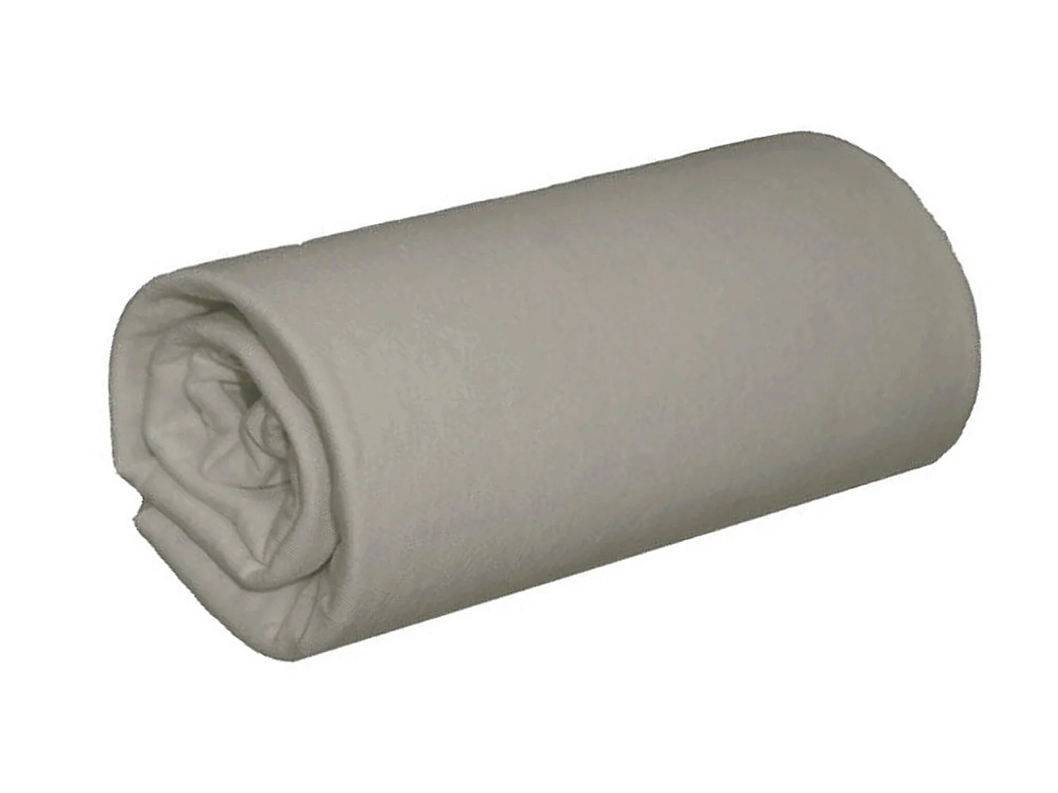 Drap housse gris jersey coton Lycra Tencel 200x220