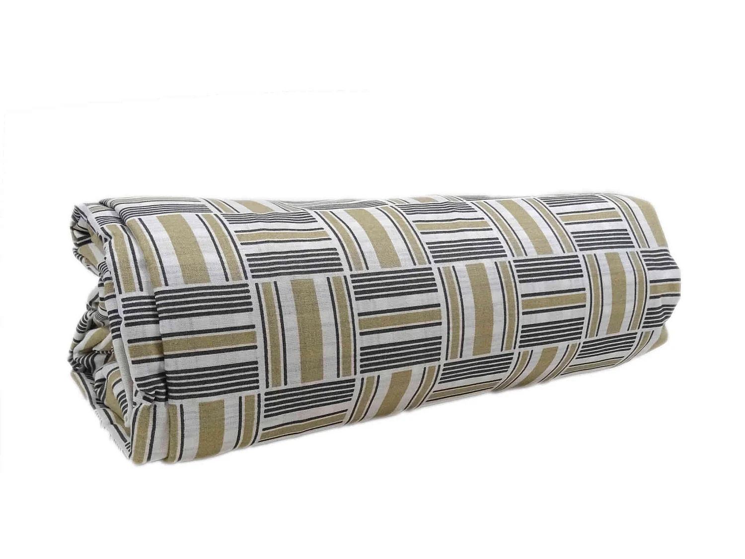 Drap housse Diego gris bonnet 30 cm 90x190 cm - Tradilinge