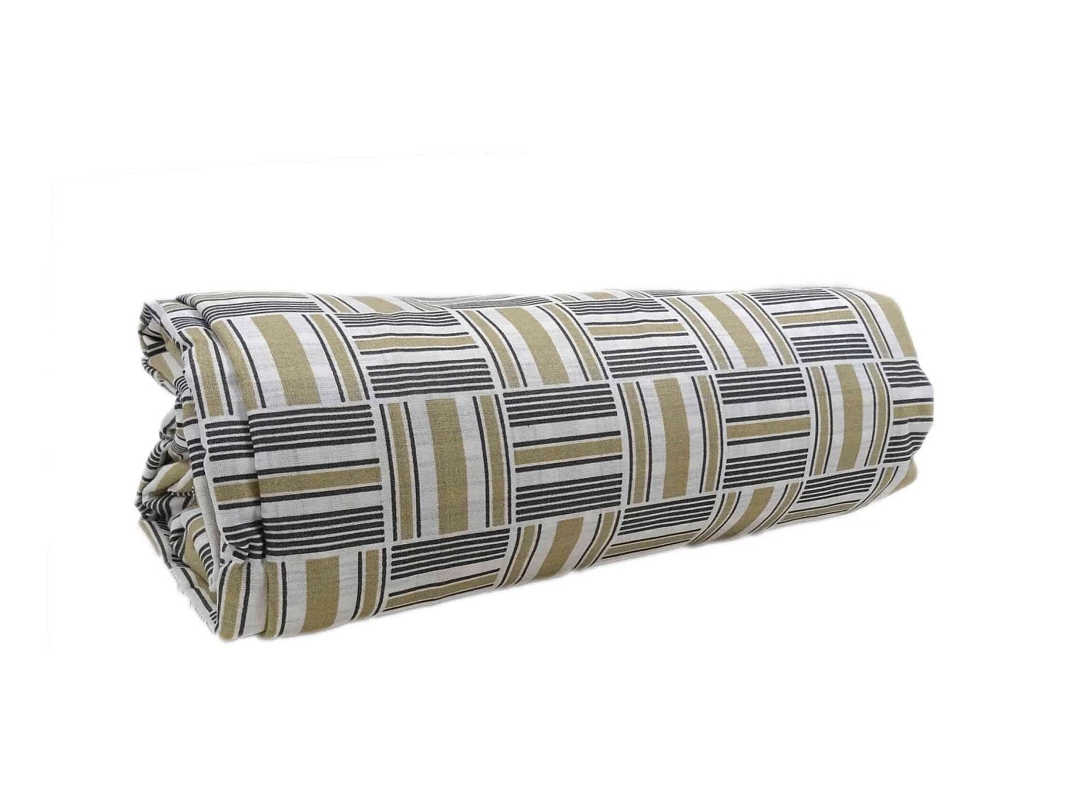 Drap housse Diego gris bonnet 30 cm 90x190 cm - Tradilinge