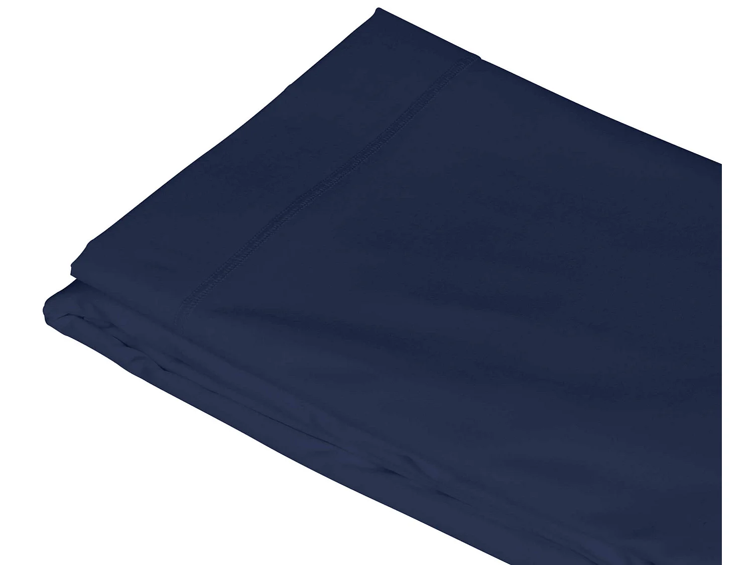 Drap plat bleu marine 100% coton 180x290
