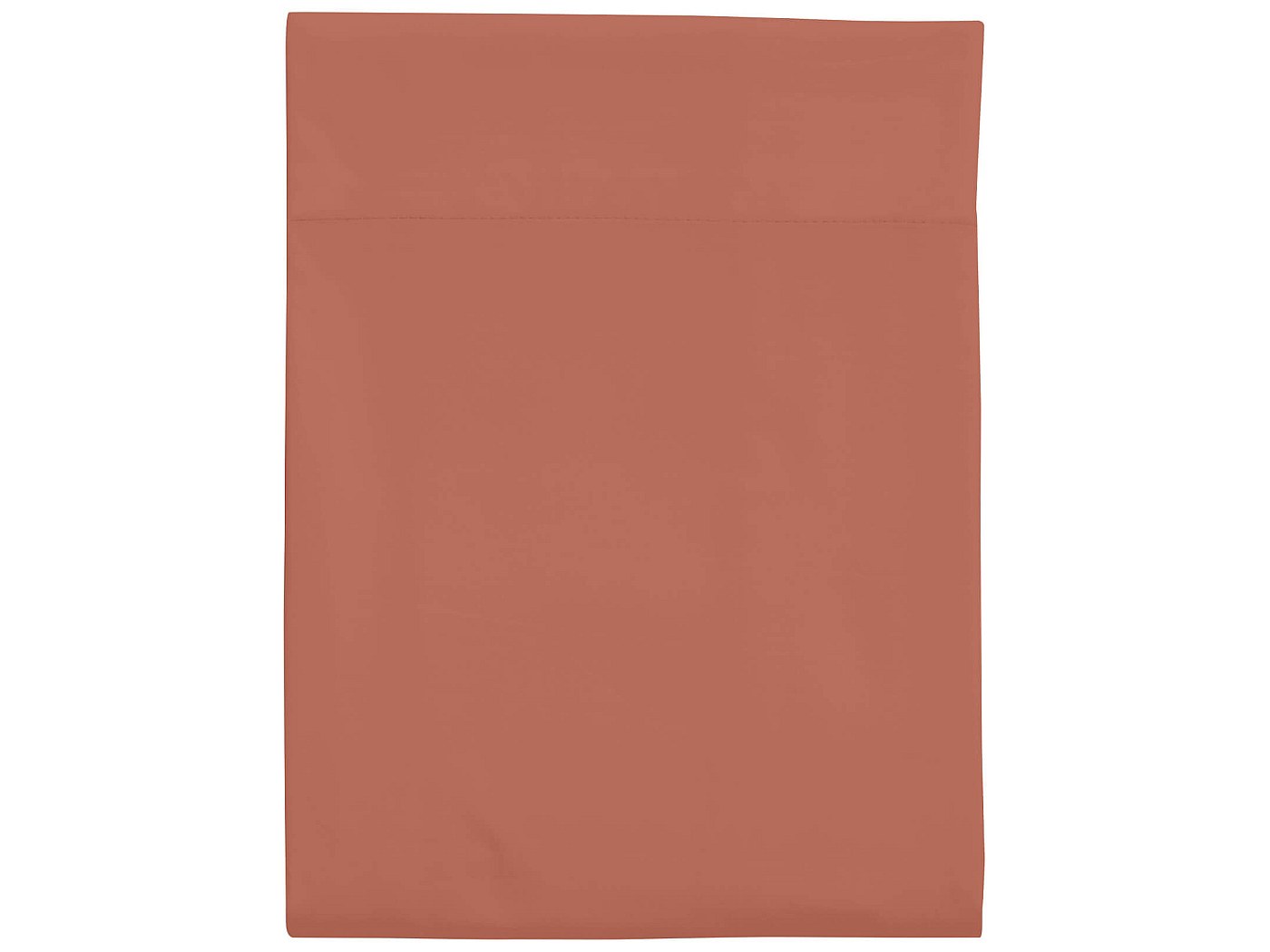 Today Essential - Drap Plat 2 Personnes 240X300 cm Coton Uni Rose