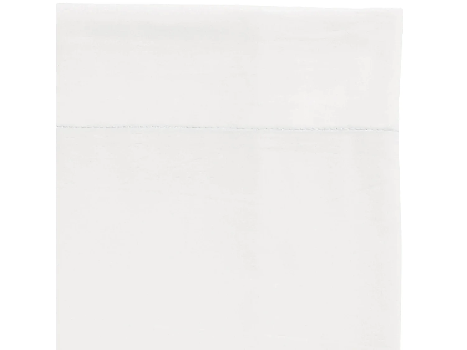 Drap plat 100% coton blanc 240x310 cm