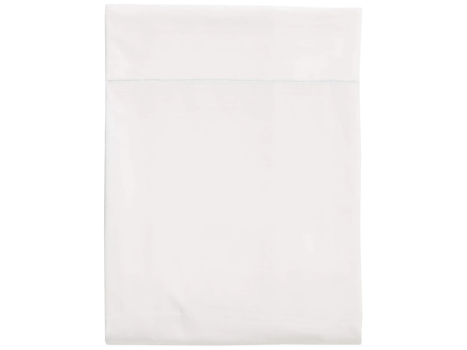 Drap plat percale blanc 180x290 cm