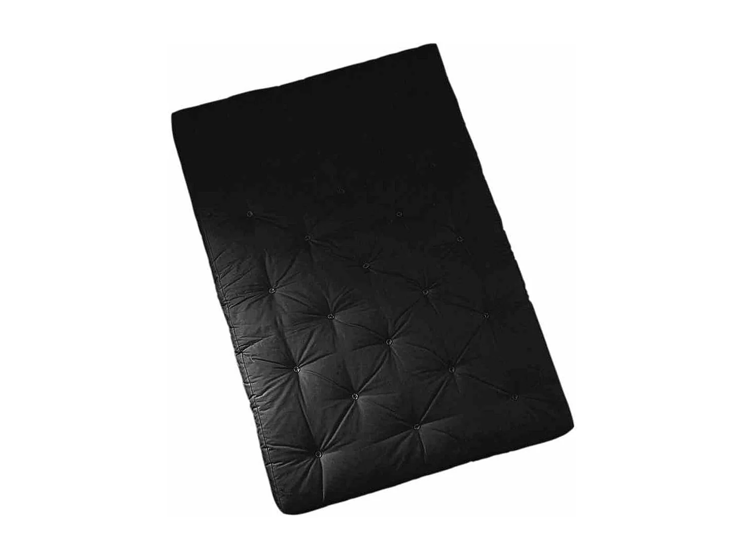 Matelas futon noir 15 cm COMFORT 200x200