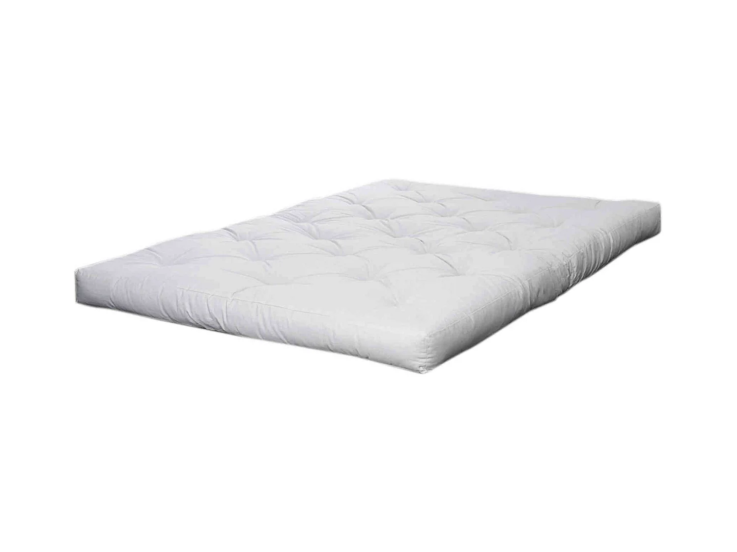 Matelas futon SANDWICH écru 16 cm 180x200