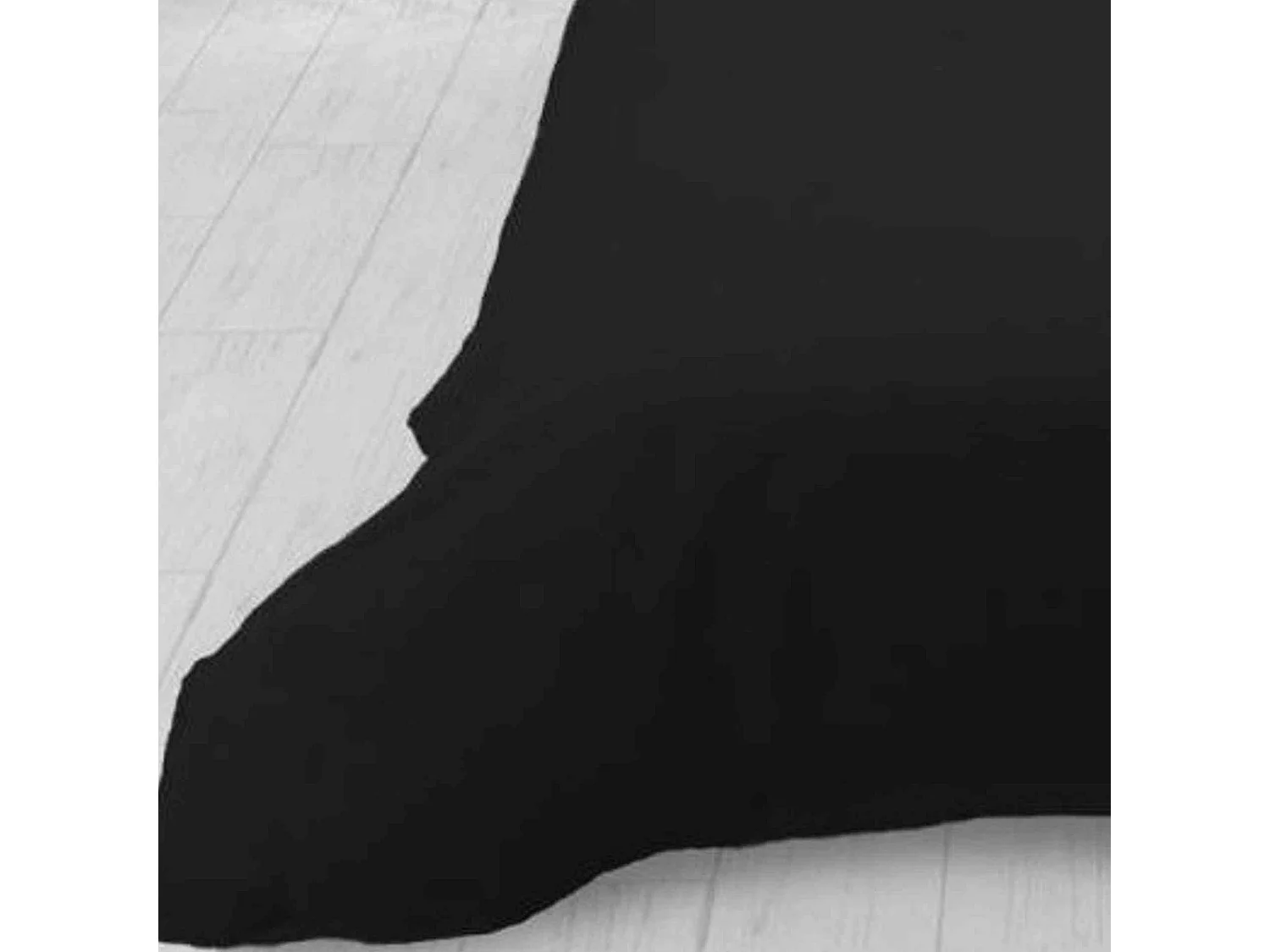 Jeté de lit Adèle anthracite 240x220 cm