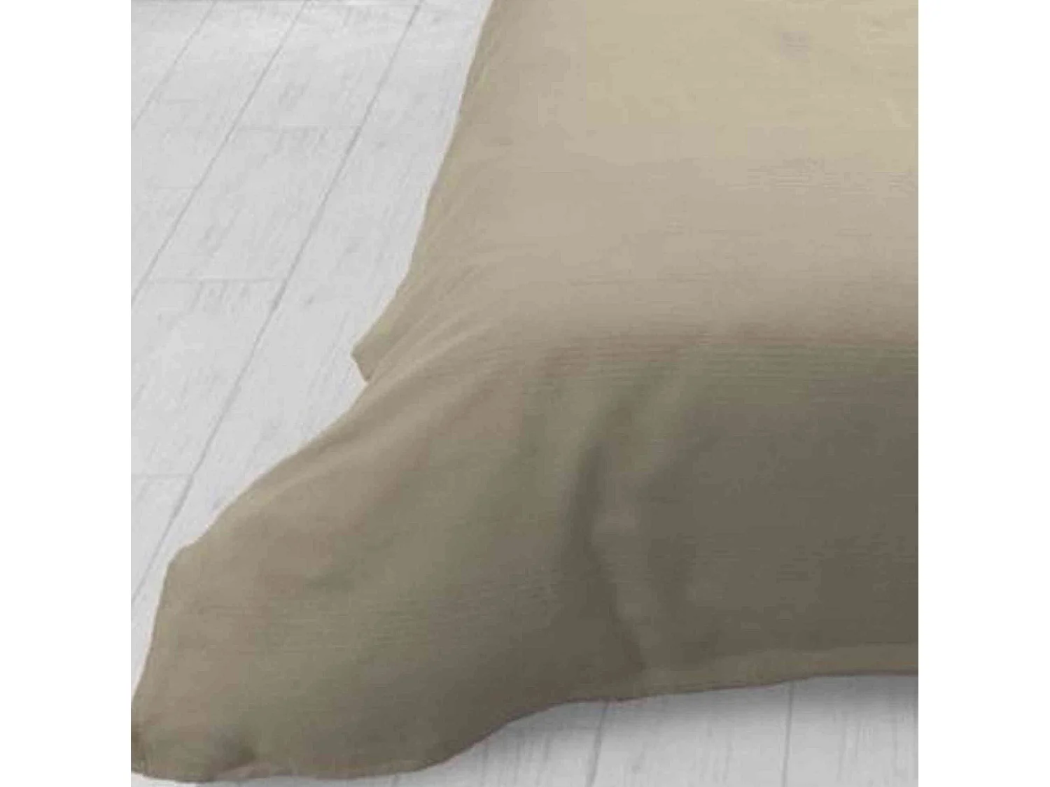 Jeté de lit Adèle taupe 240x220 cm