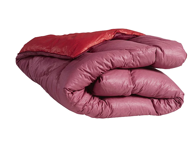 Édredon gonflant bicolore cerise-violet Terre de Nuit 150x170