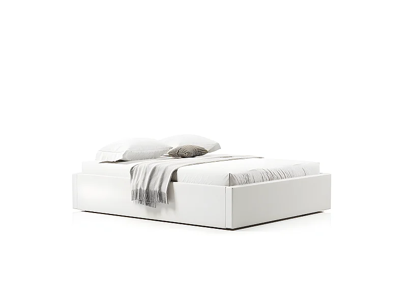 Sommier coffre de rangement Room - Blanc - 180x200 cm