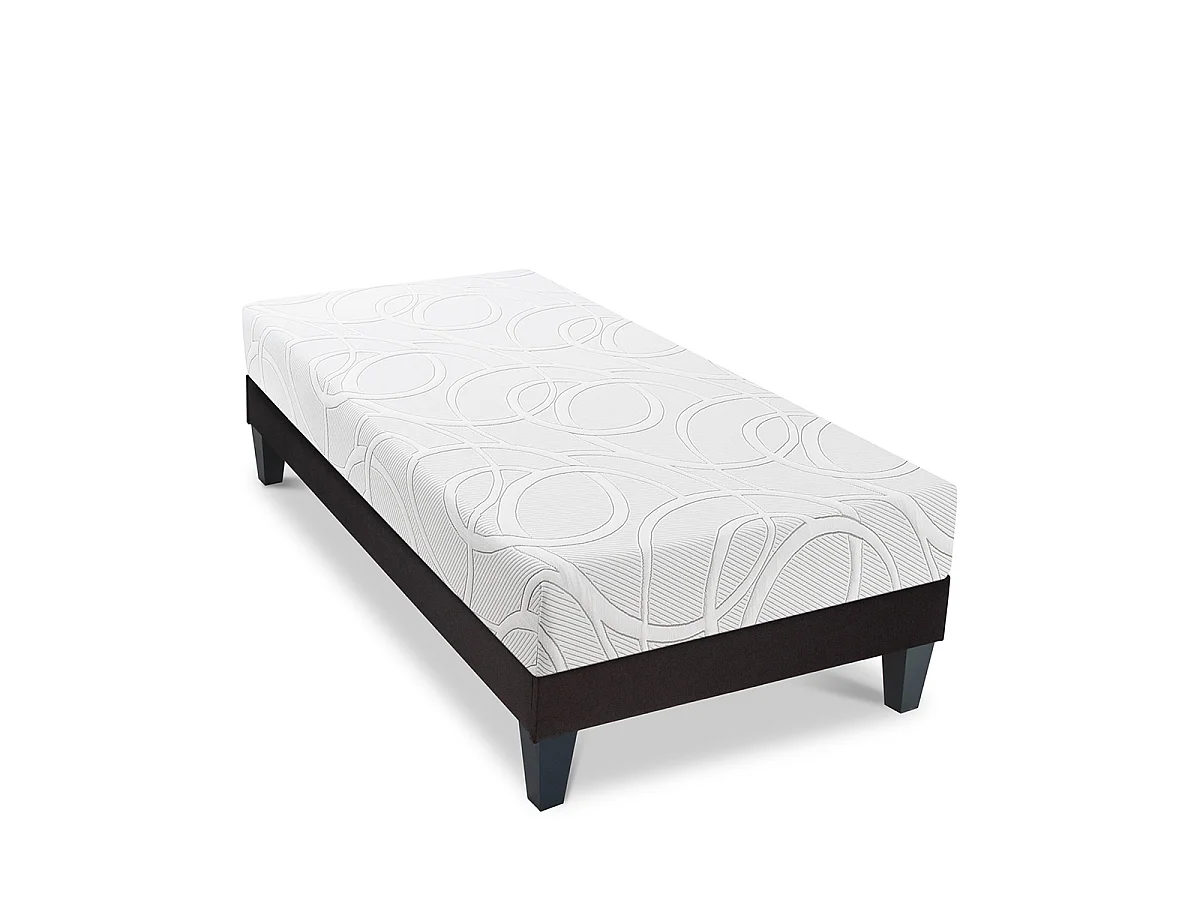 Ensemble Matelas Mémoire de forme POSÉIDON avec sommier