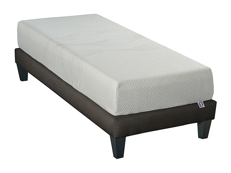 SENSITIVE - matelas mémoire de forme + sommier bois - ferme
