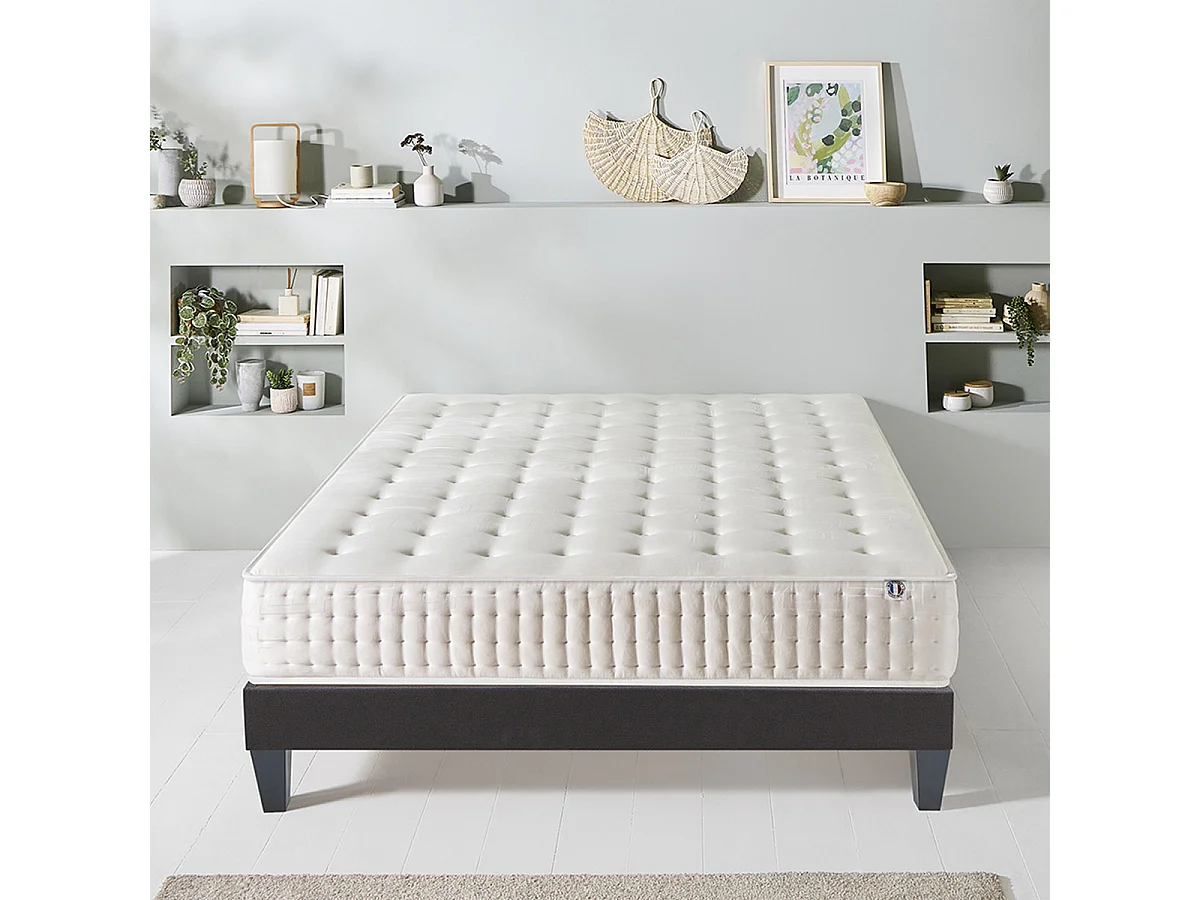 Ensemble Matelas Mémoire de forme APOLLON avec sommier