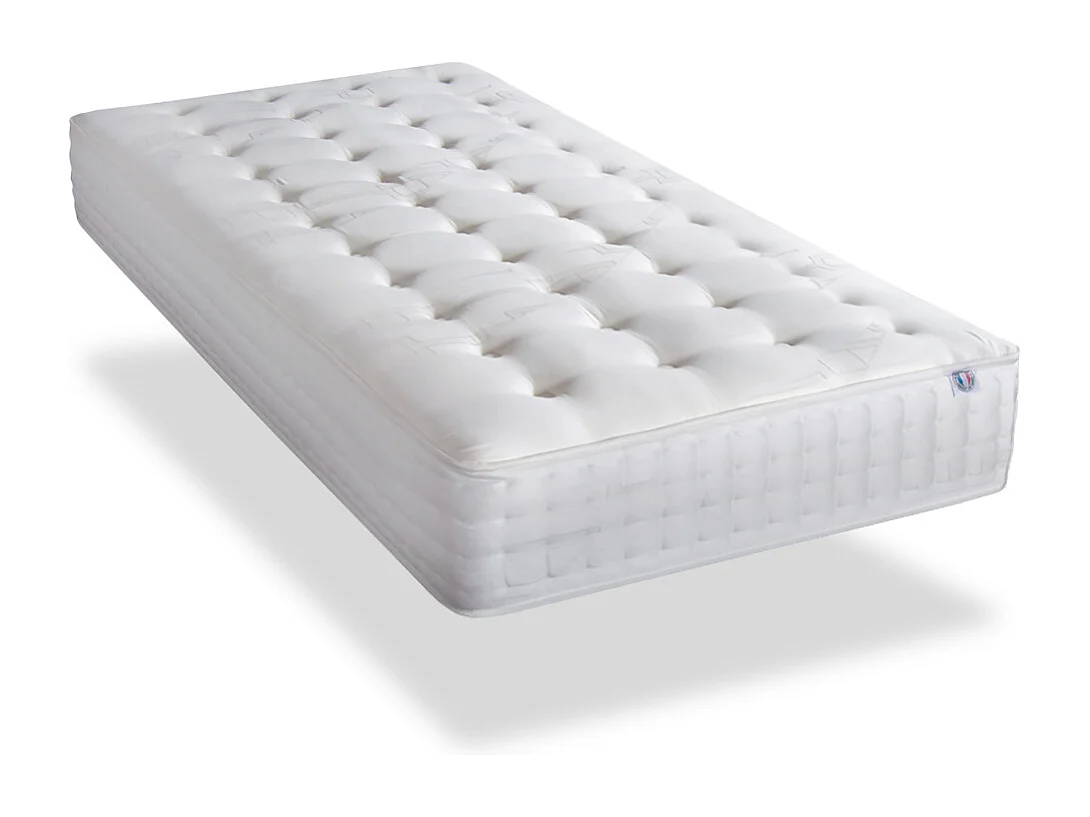 OLYMPE LITERIE | Pack Prêt à dormir APOLLON 90x200 cm | Matelas Mémoire de forme + Sommier + Accessoires