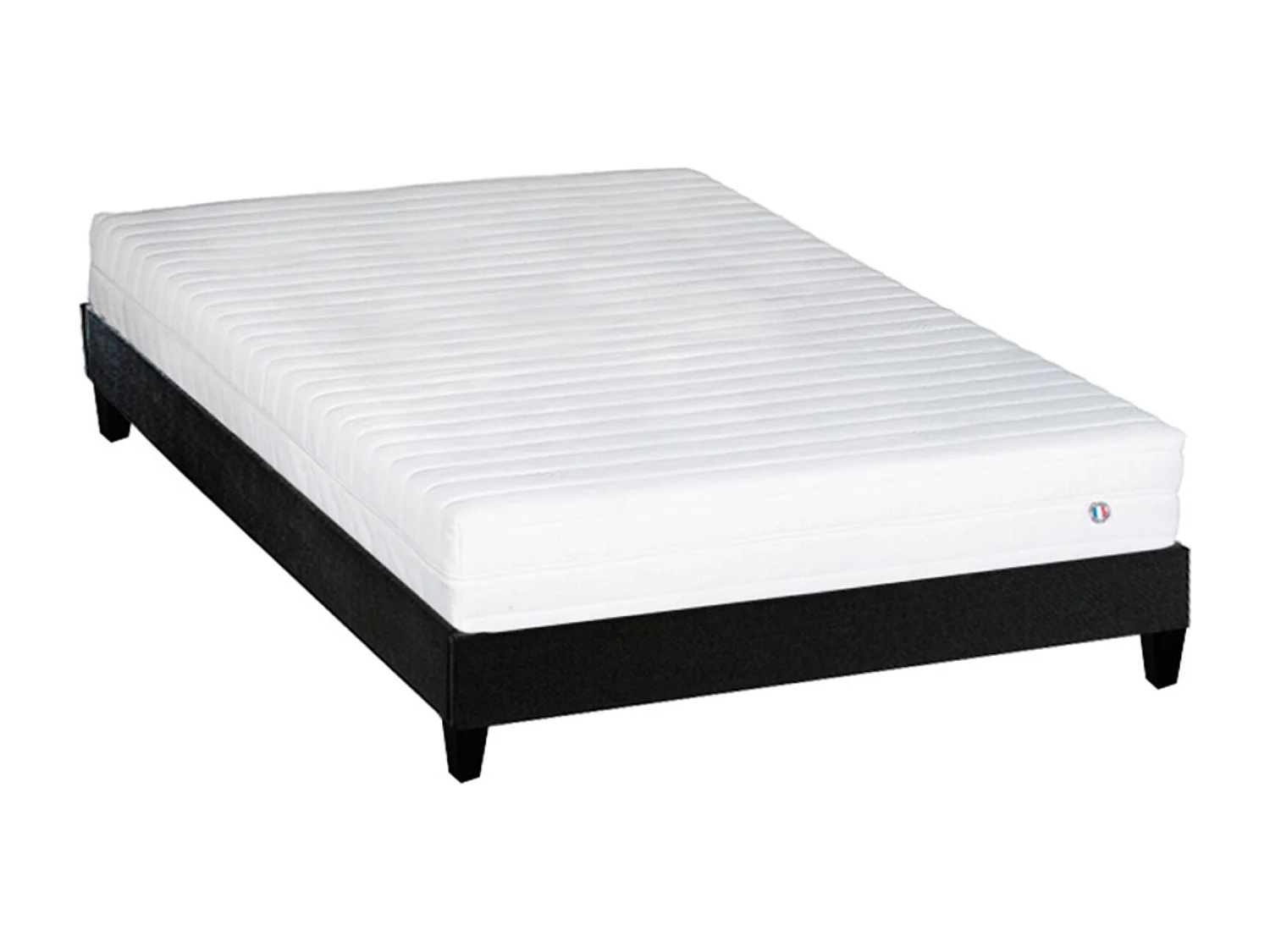 EGIO - Matelas latex like + sommier bois - ferme