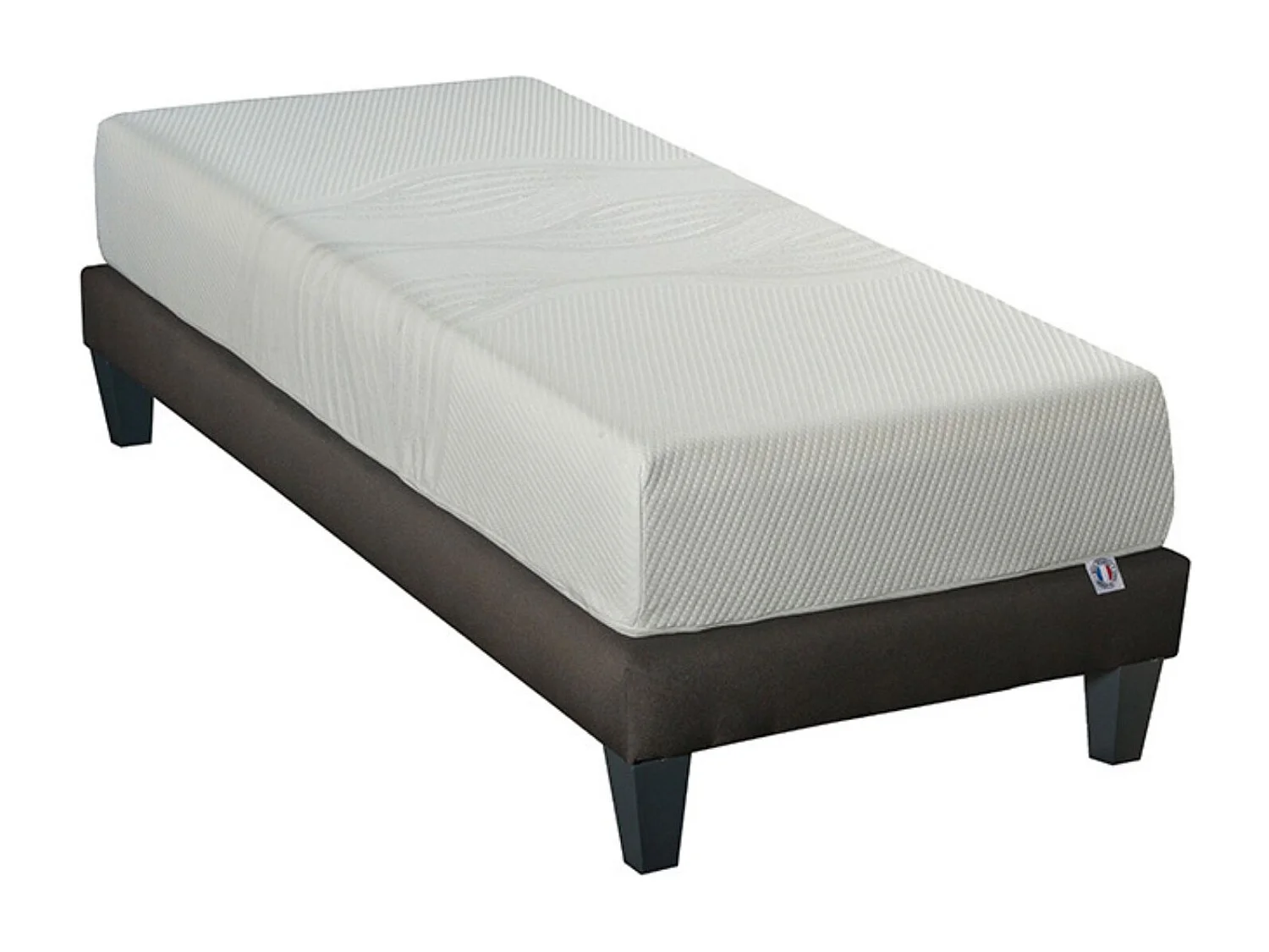 SENSITIVE - matelas mémoire de forme + sommier bois - ferme