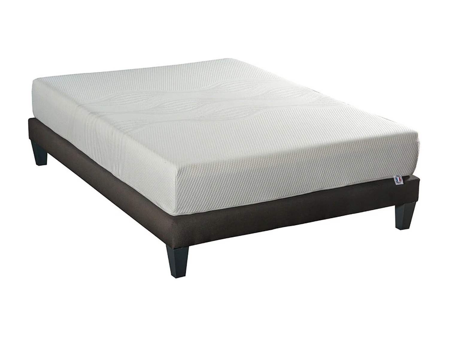 SENSITIVE - matelas mémoire de forme + sommier bois - ferme