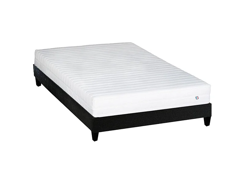 EGIO - Matelas latex like + sommier bois - ferme