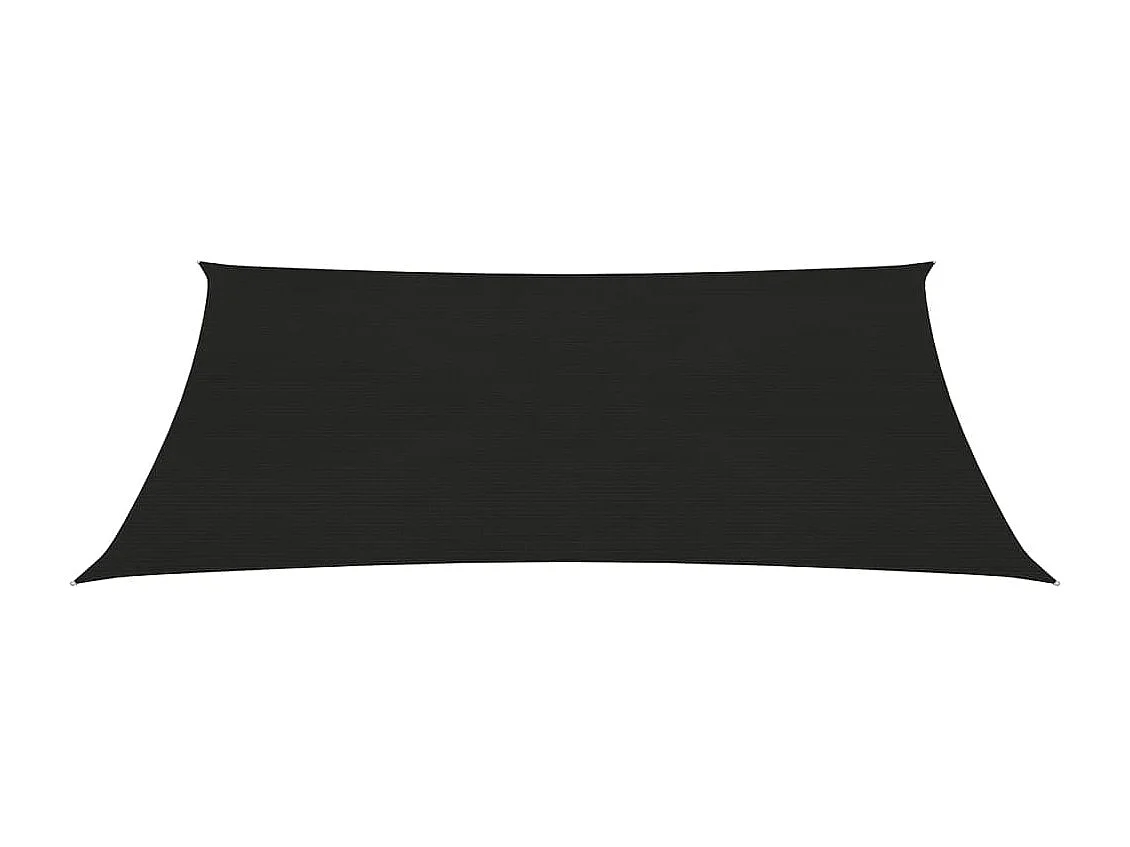 Voile toile d'ombrage parasol noire 450 x 300 x 300 cm 02_0009204