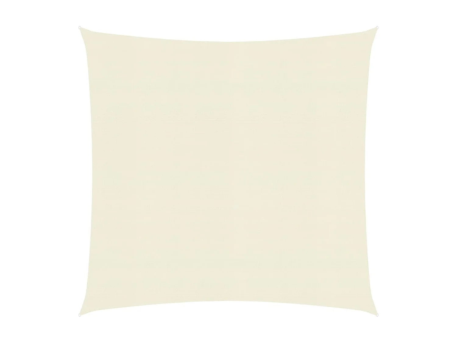Voile toile d'ombrage parasol crème 250 x 250 x 250 cm 02_0009063
