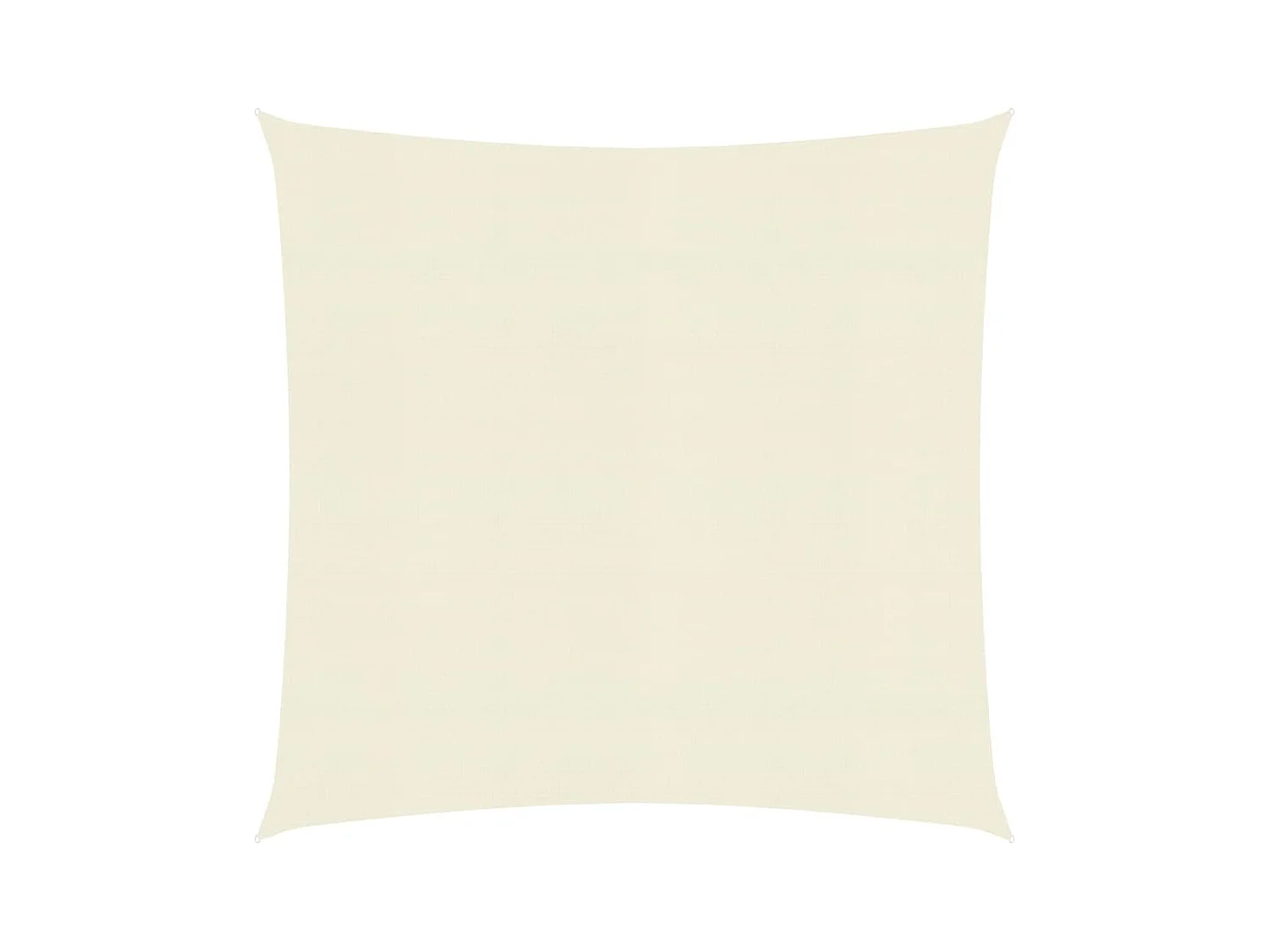 Vela in tessuto parasole 160 g/m² 2,5 x 2,5 m HDPE crema 02_0009063