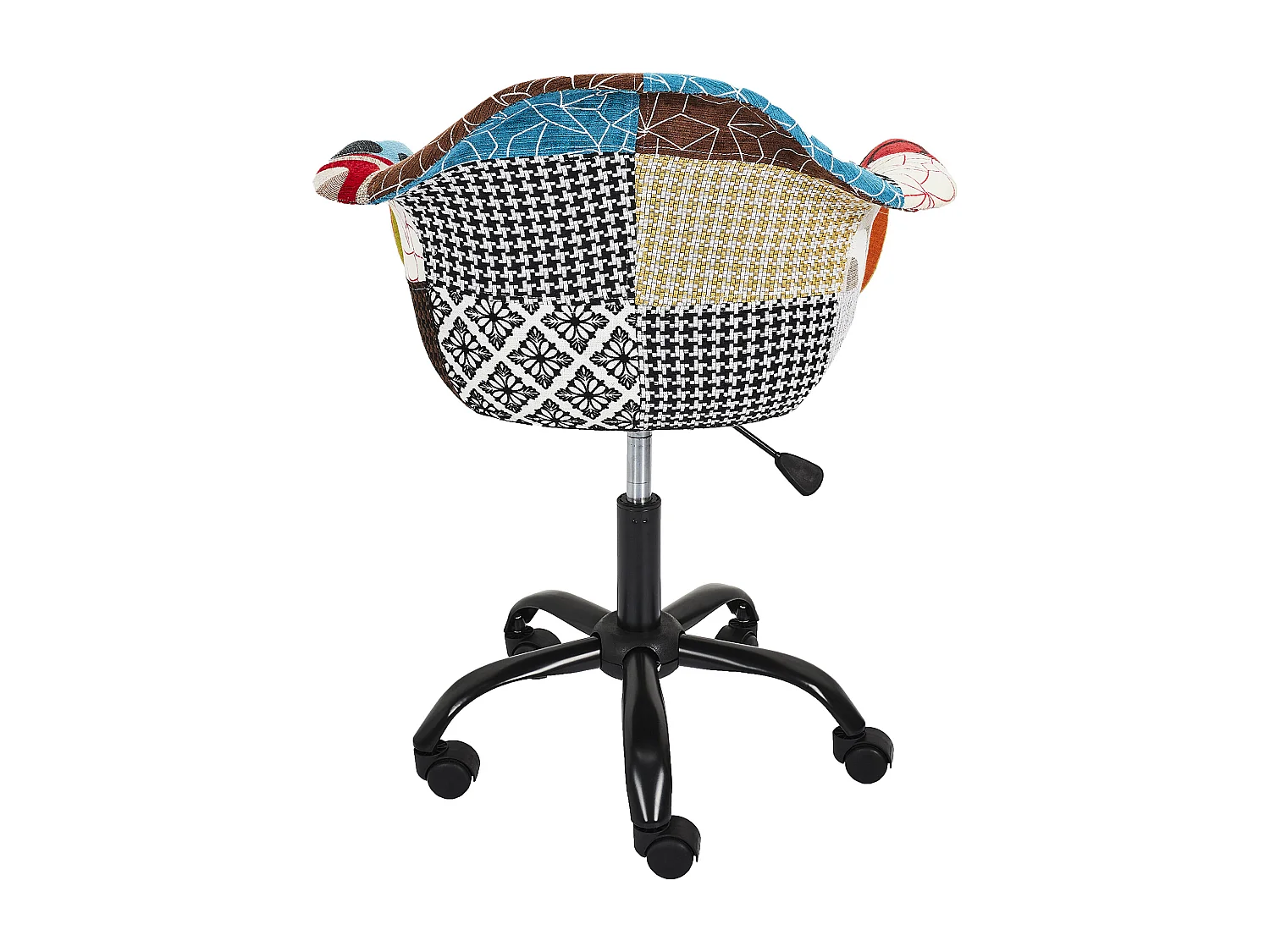Fauteuil De Bureau Patchwork - Lot De 2 Multicolore