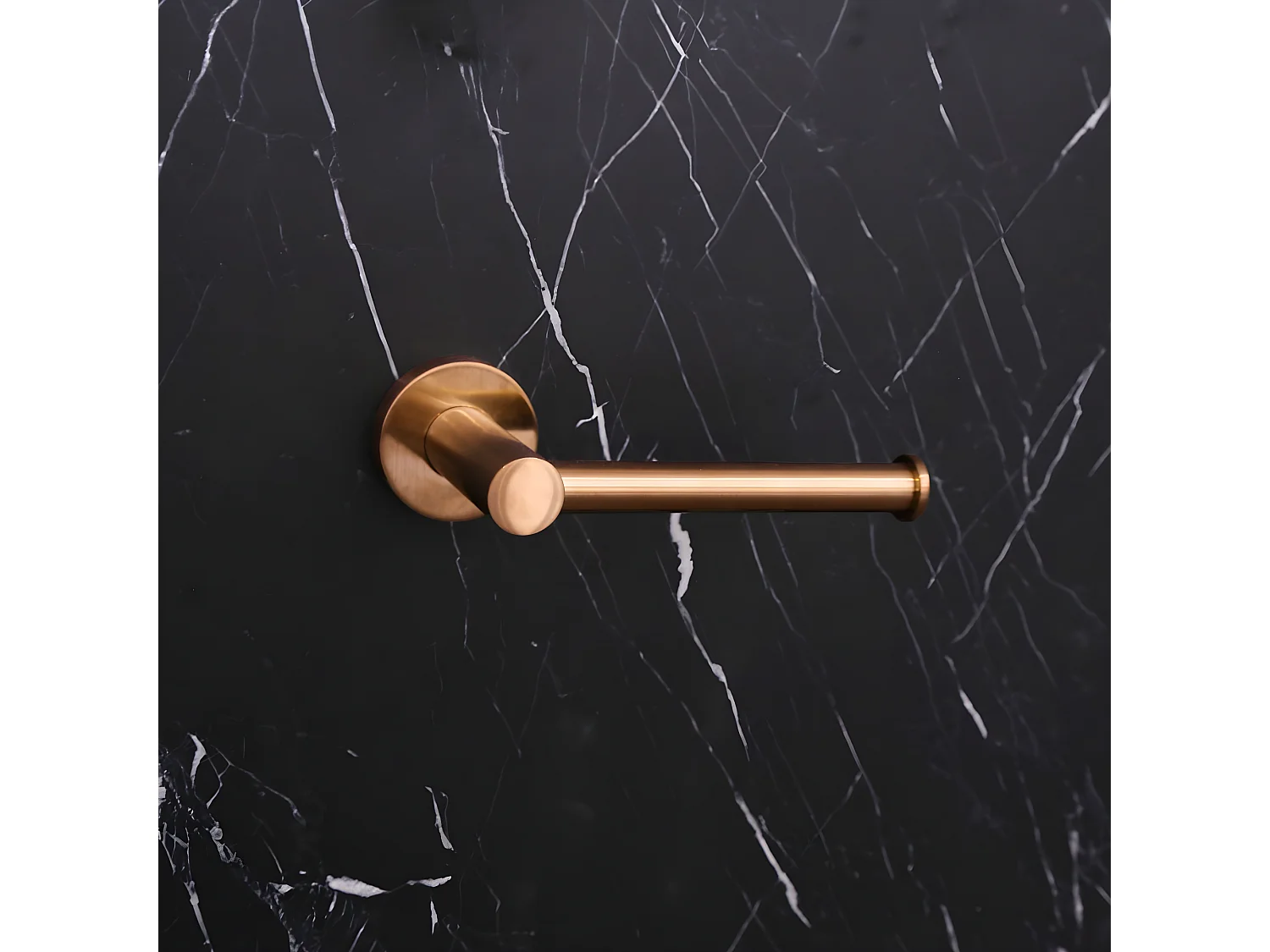 Luisa porte rouleau WC cuivre brossé - Essebagno