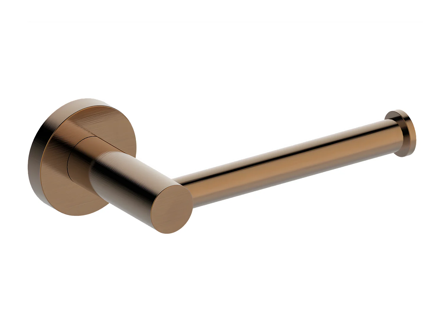 Luisa porte rouleau WC cuivre brossé - Essebagno