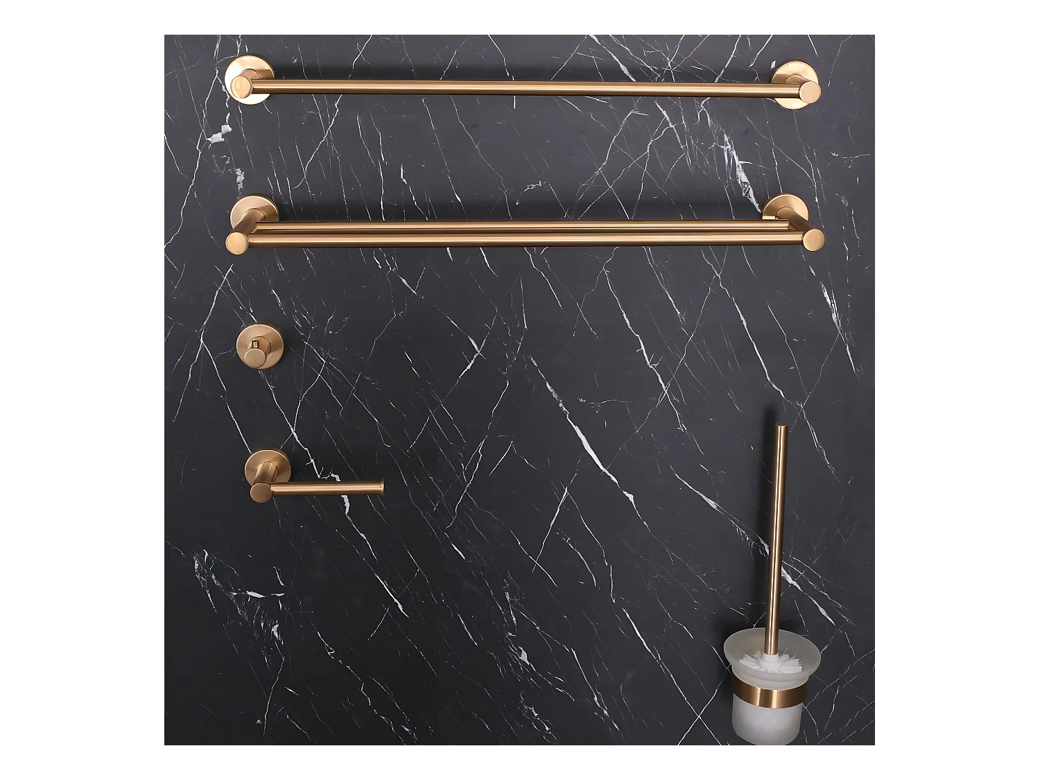 Portarrollos Luisa de cobre Essebagno